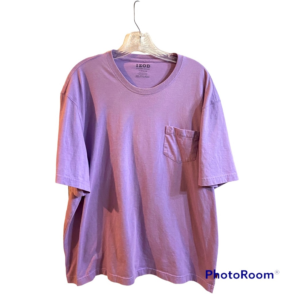 Izod luxury sports vintage pocket tee shirt men’s size XXL